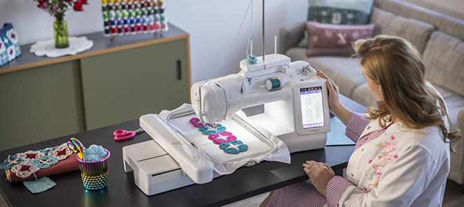 Large Embroidery Area
