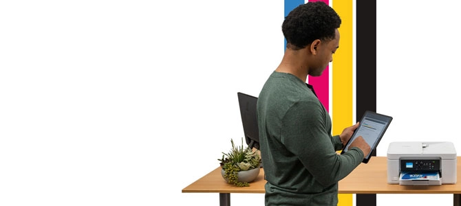 Surveillance et réapprovisionnement faciles de l’encre