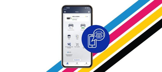 Faites-en plus avec l’appli Brother Mobile Connect