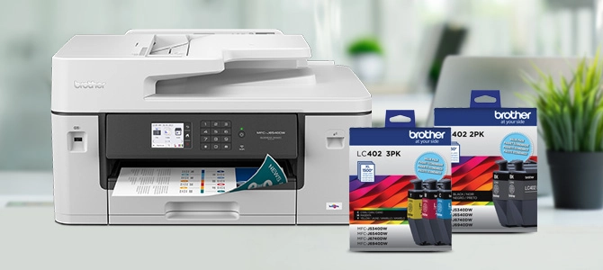 Built to work seamlessly with Brother printers