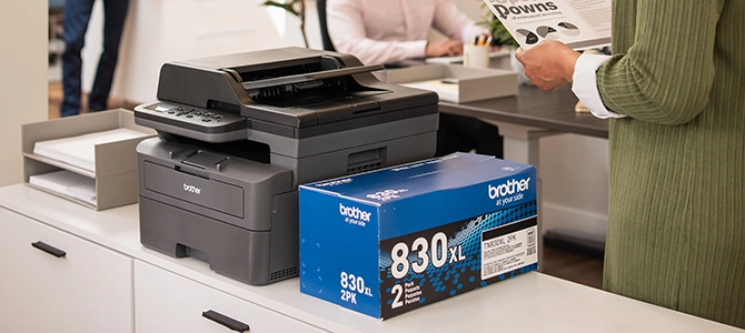 Built to work seamlessly with Brother printers